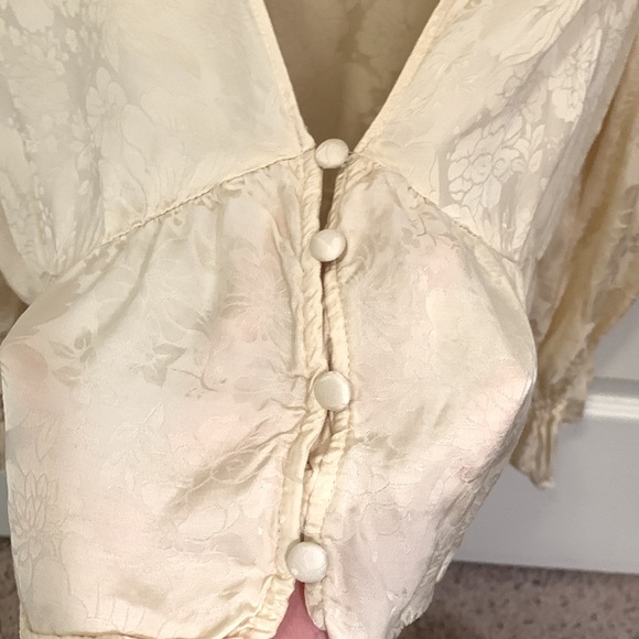 Zara | NWOT champagne blouse - Picture 6 of 10